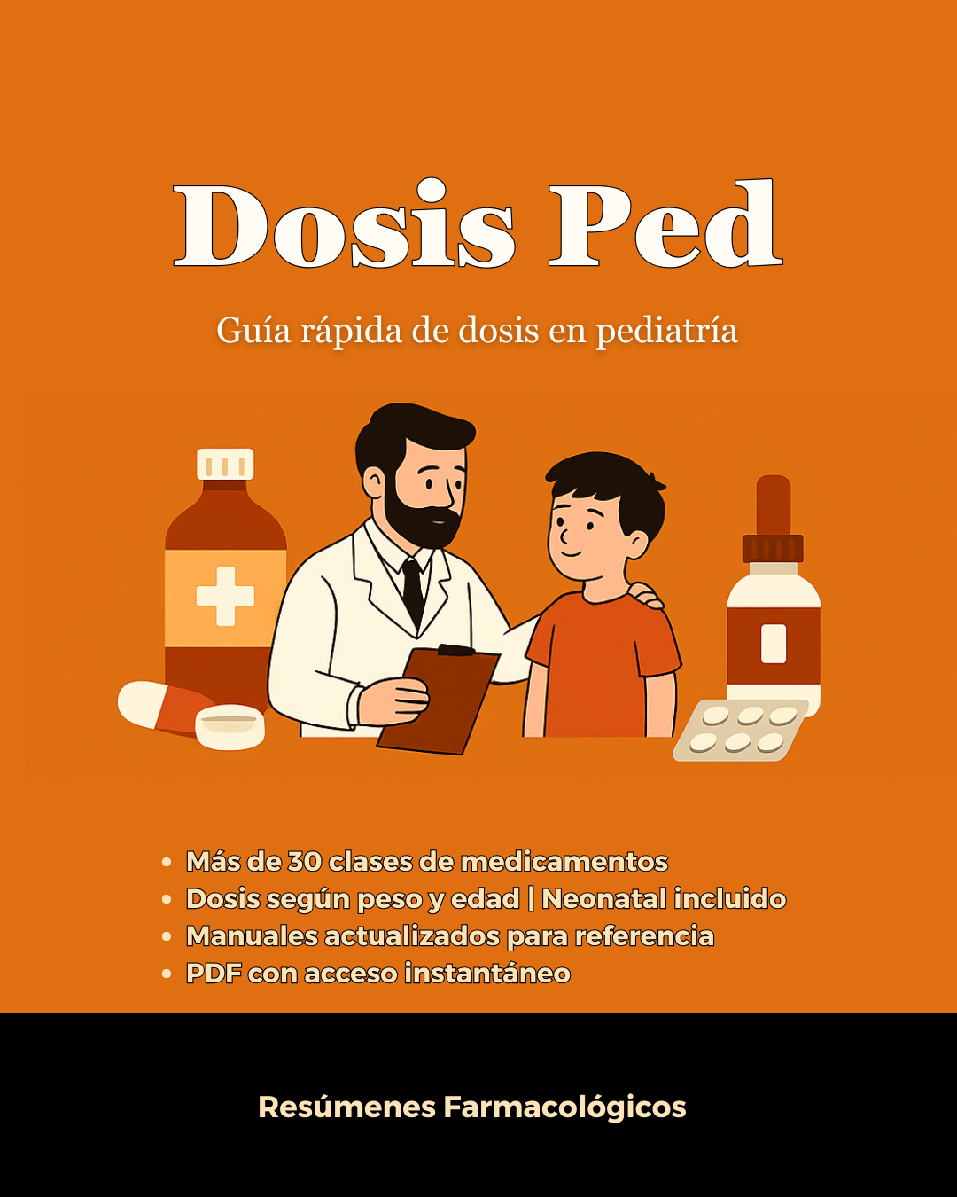 Dosis Ped: Guía rápida de dosis en pediatría